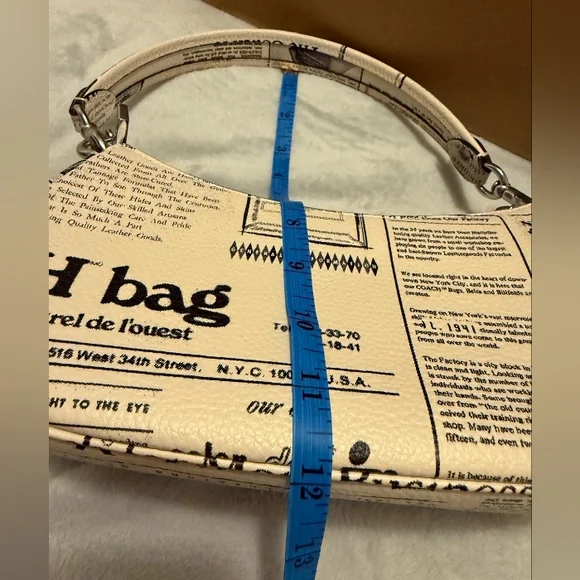 COACH Ashton Beige Shoulder Bag - Picture 10 of 10